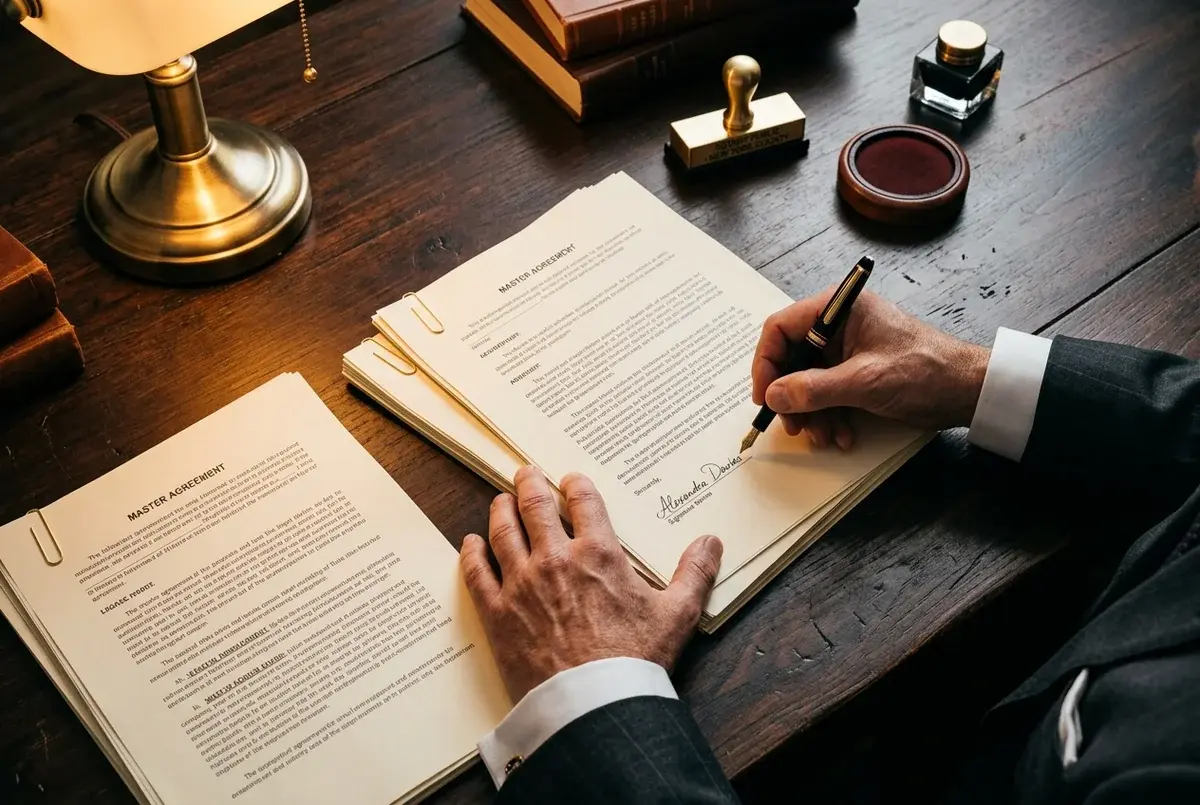 Legal Document Signing Close-up - vothienhien.com